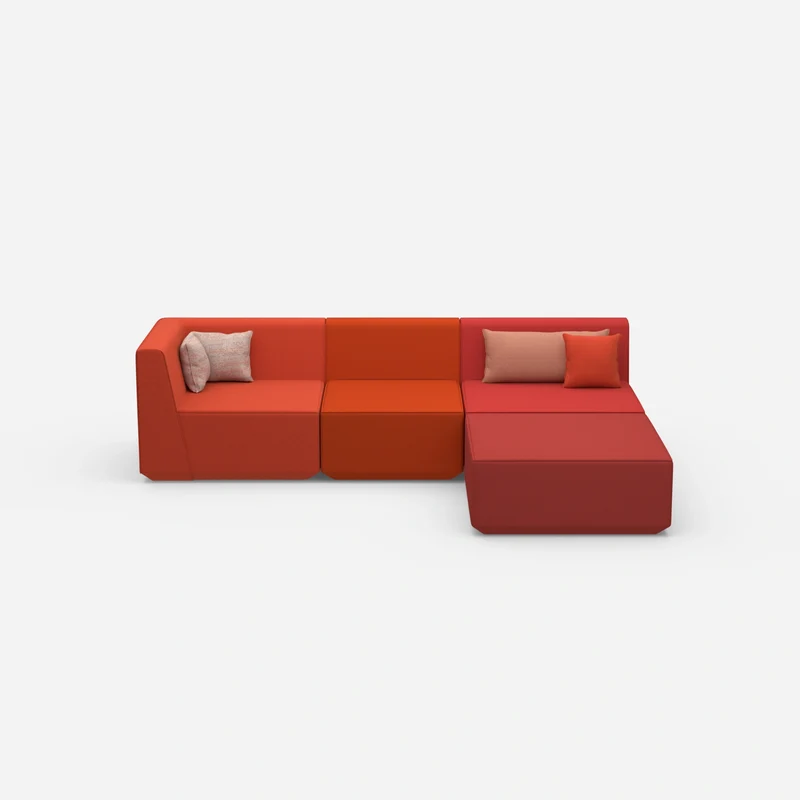 Hochwertiges modulares Ecksofa