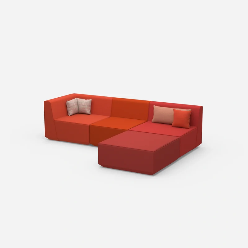 Hochwertiges modulares Ecksofa