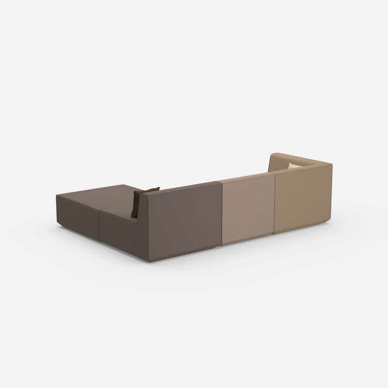 Hochwertiges modulares Ecksofa