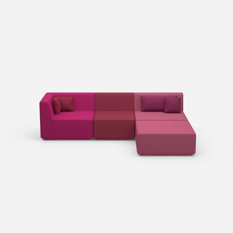 Hochwertiges modulares Ecksofa