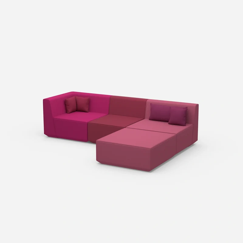 Hochwertiges modulares Ecksofa