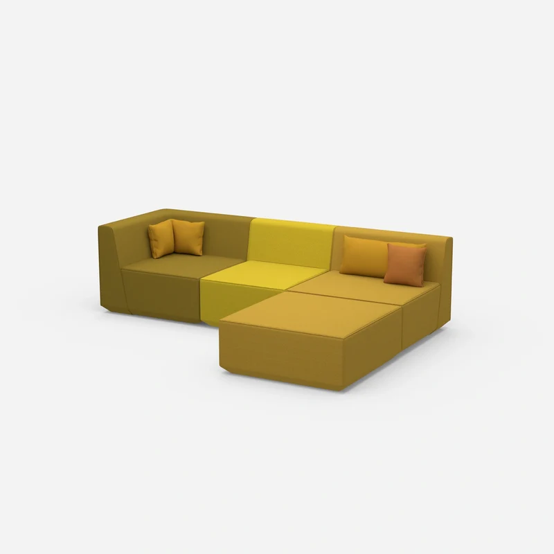 Hochwertiges modulares Ecksofa