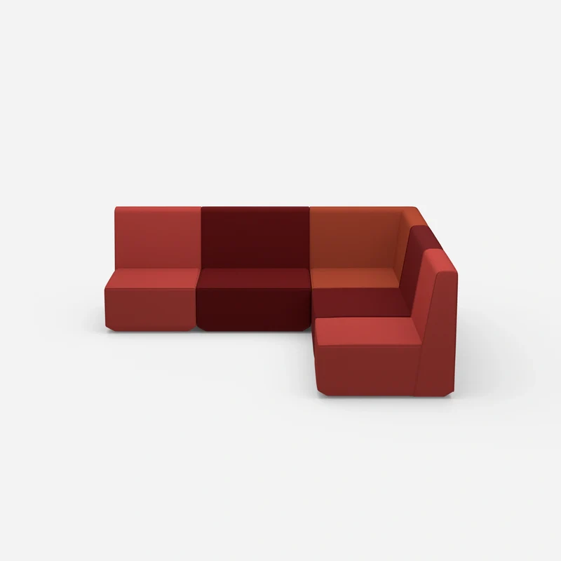 Gleichschenkeliges Sofa