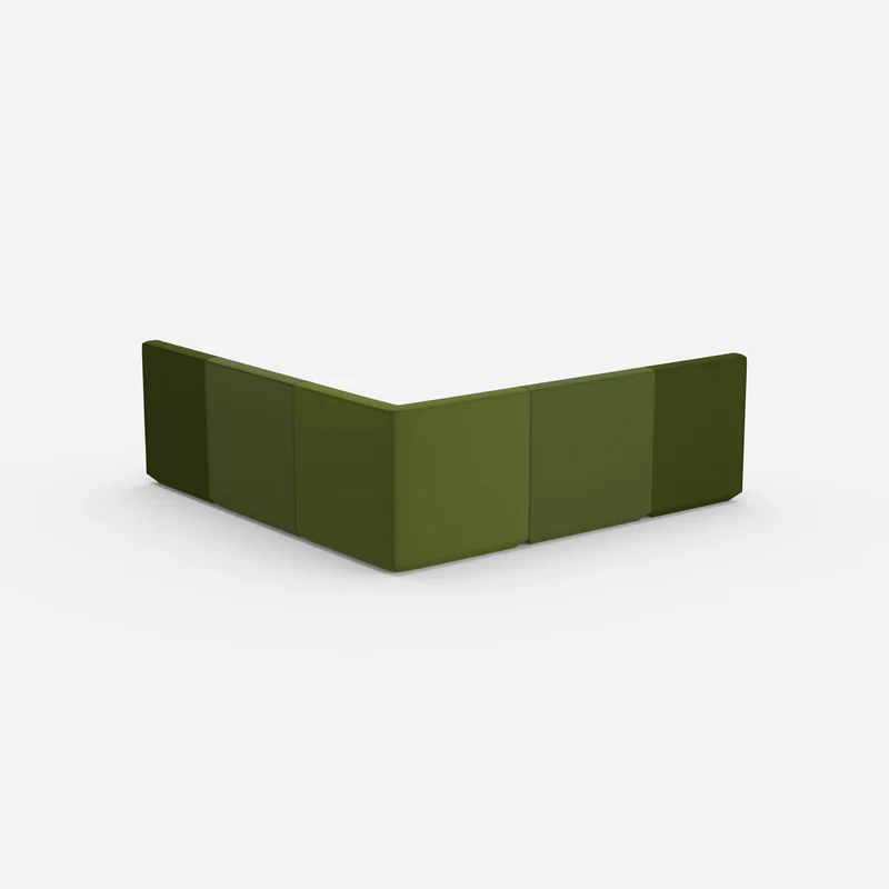 Gleichschenkeliges Sofa