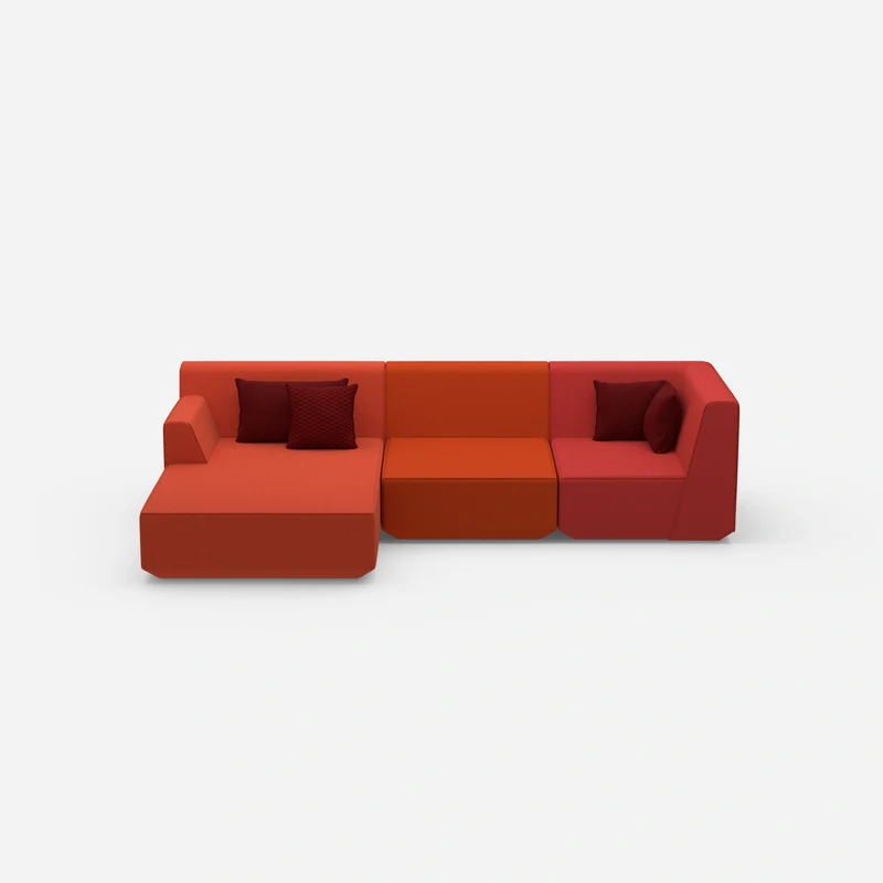 Gemütliches Ecksofa