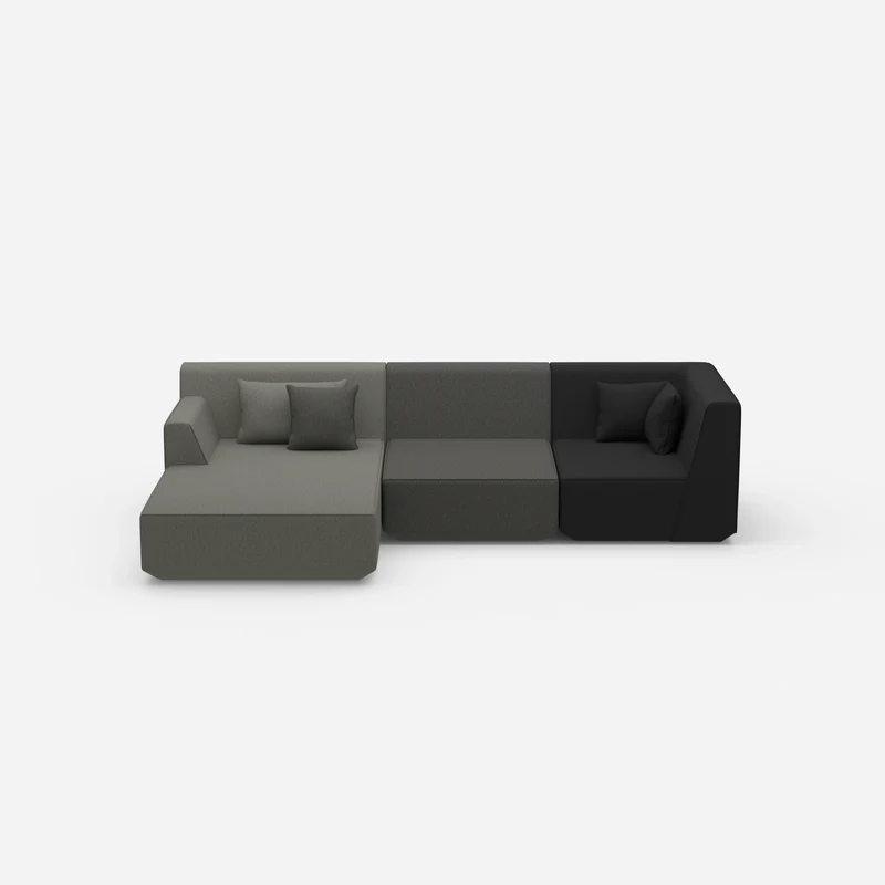 Gemütliches Ecksofa
