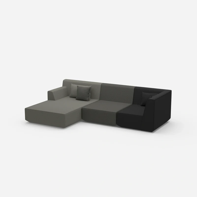 Gemütliches Ecksofa