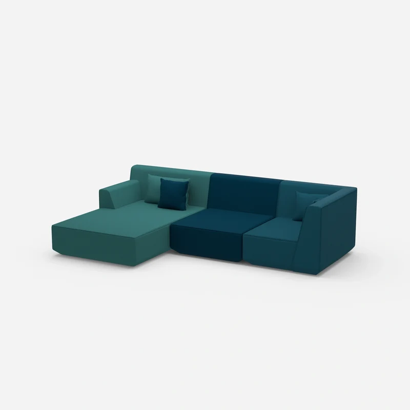 Gemütliches Ecksofa
