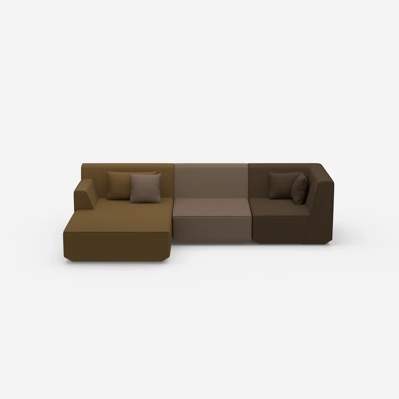 Gemütliches Ecksofa