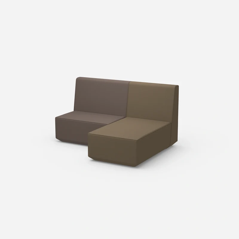 Kleine Couch mit hoher Rückenlehne