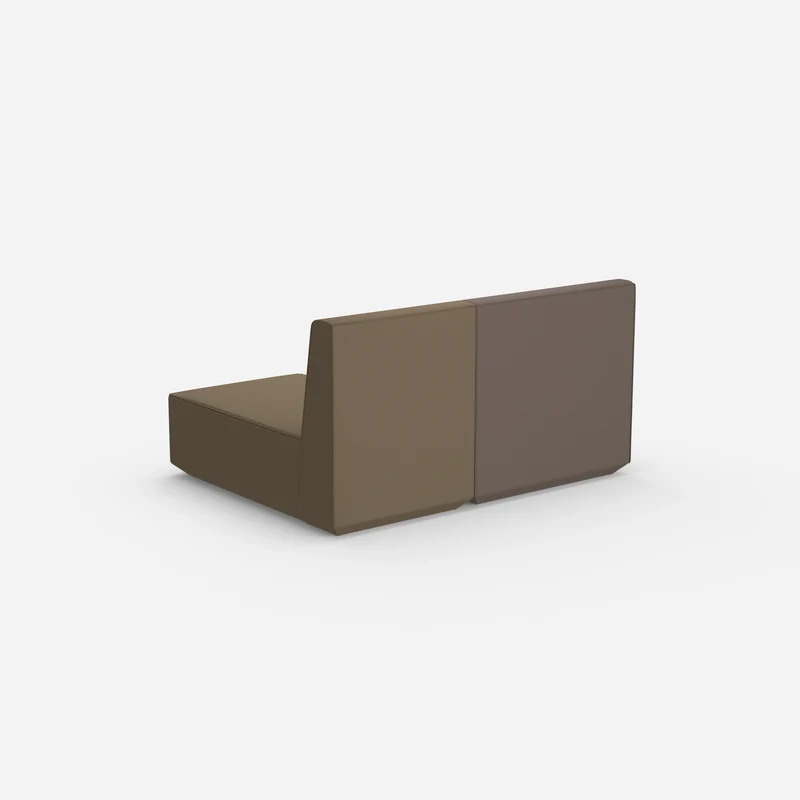 Kleine Couch mit hoher Rückenlehne