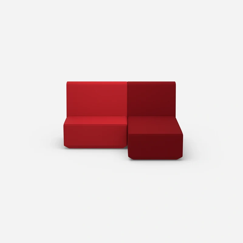 Kleine Couch mit hoher Rückenlehne