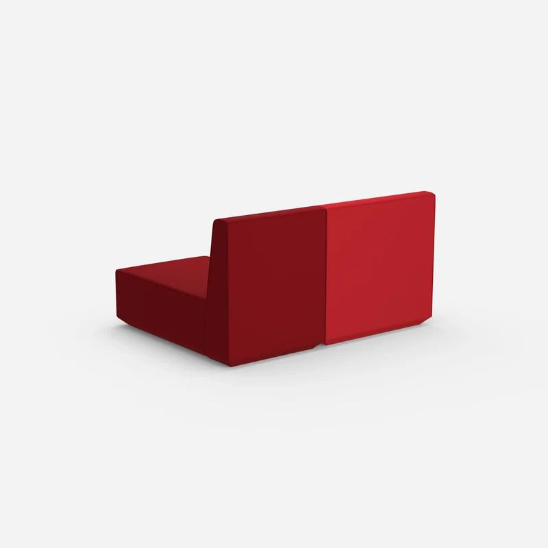 Kleine Couch mit hoher Rückenlehne