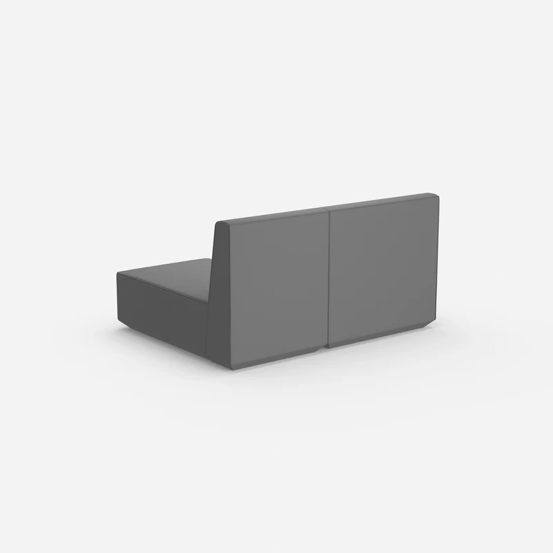 Kleine Couch mit hoher Rückenlehne