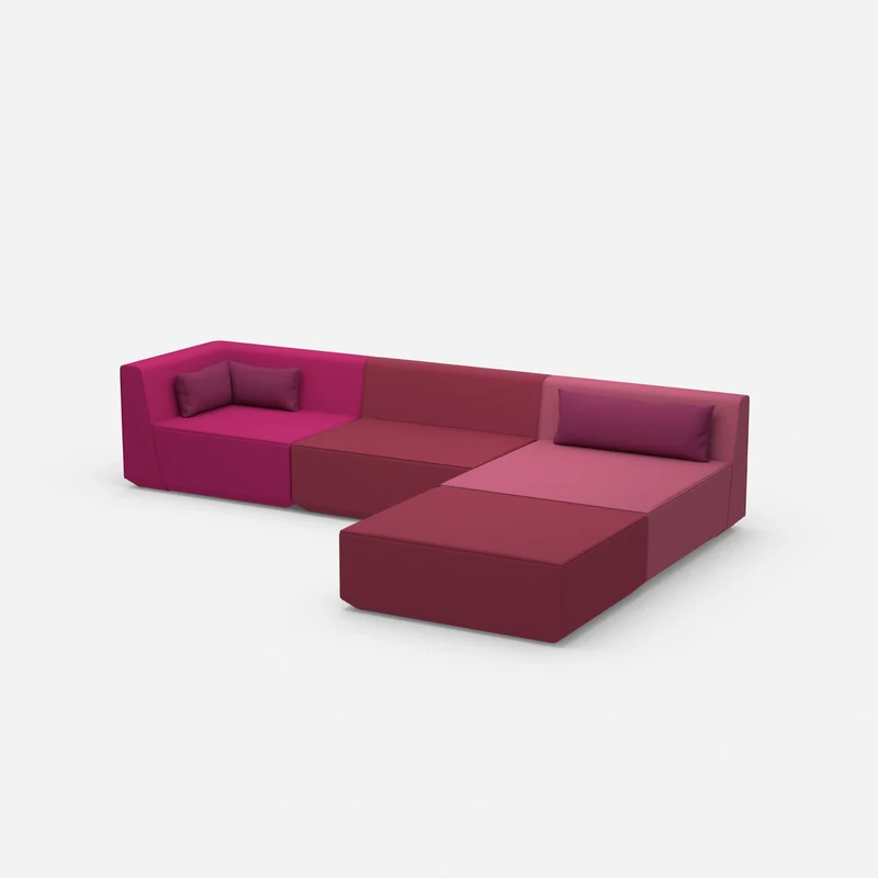 Modulares Ecksofa groß zum Schlafen