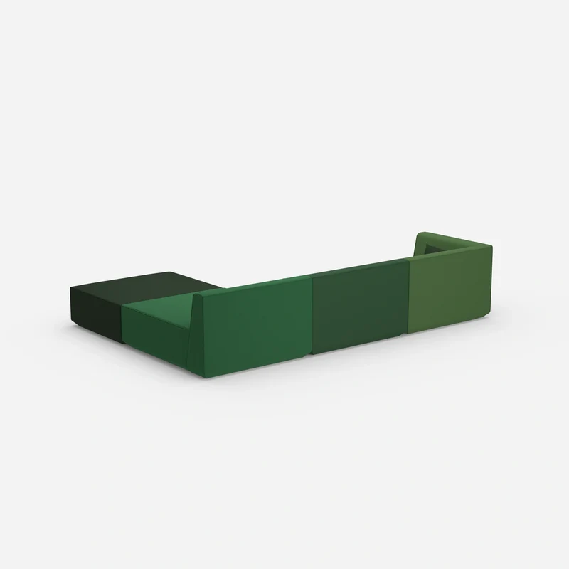 Modulares Ecksofa groß zum Schlafen
