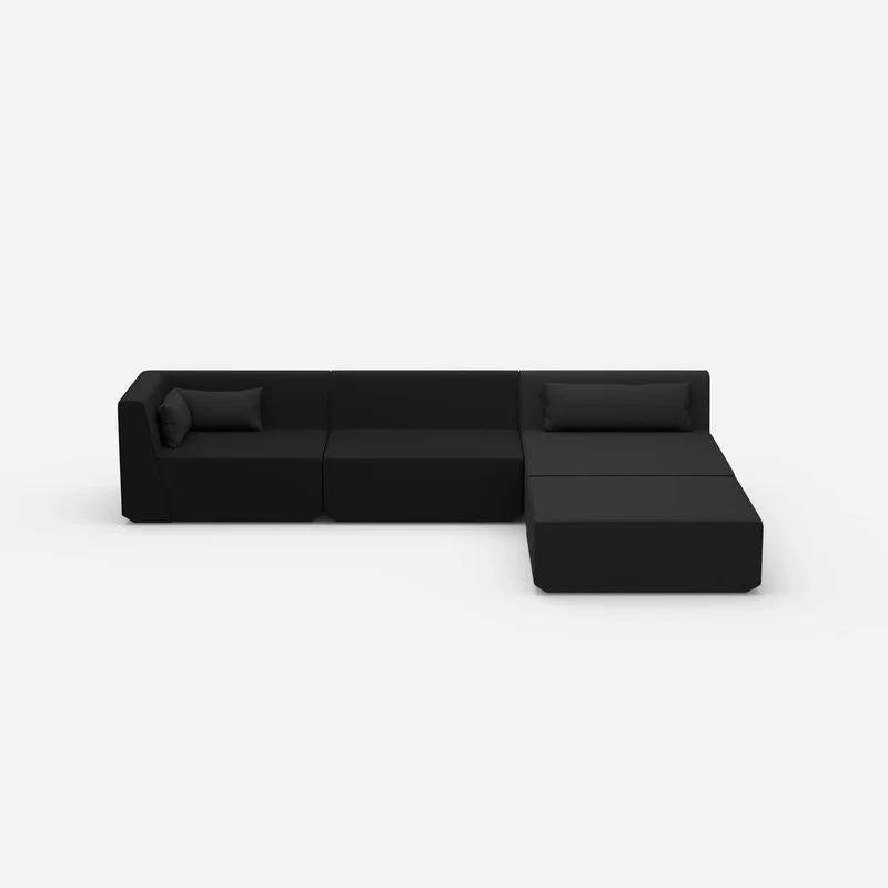 Modulares Ecksofa groß zum Schlafen