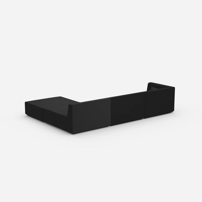 Modulares Ecksofa groß zum Schlafen