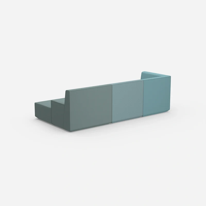Modernes breites Ecksofa