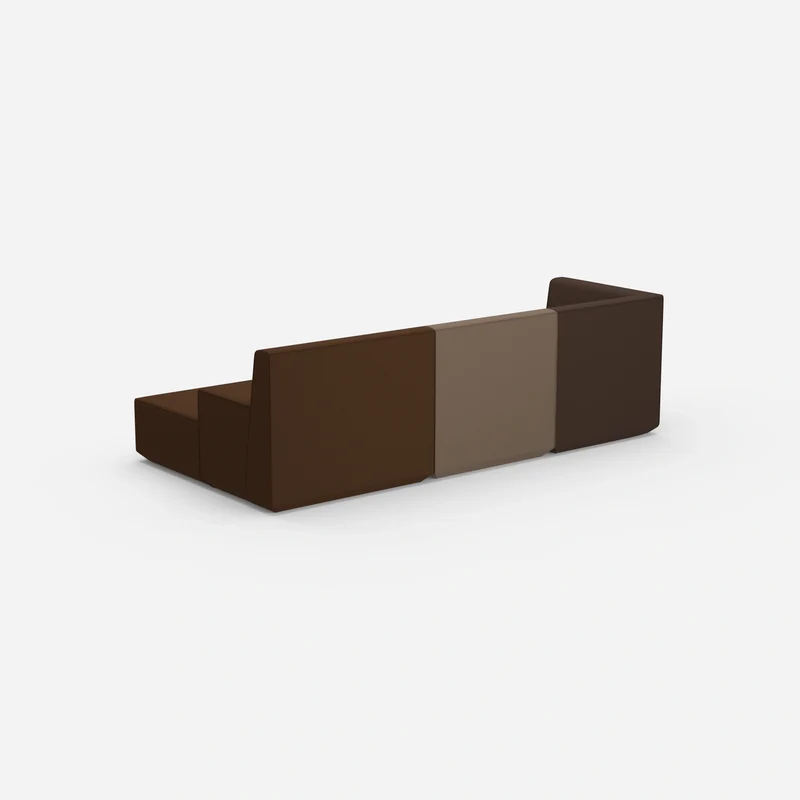 Modernes breites Ecksofa