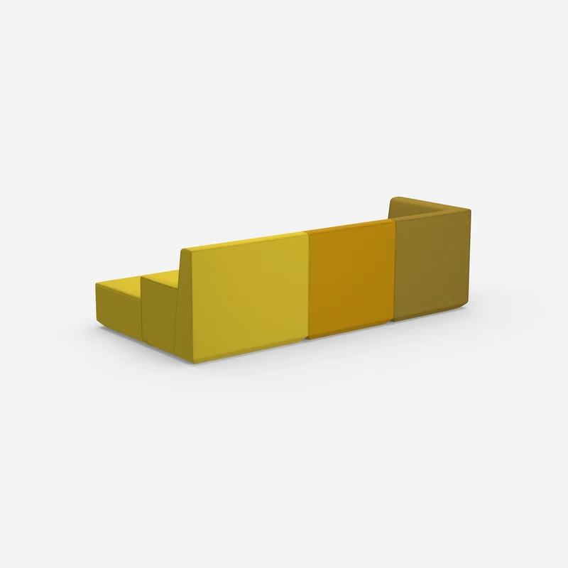 Modernes breites Ecksofa