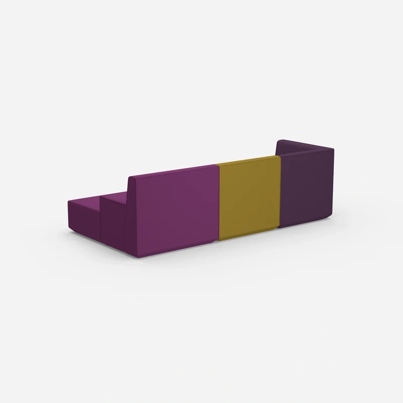Modernes breites Ecksofa