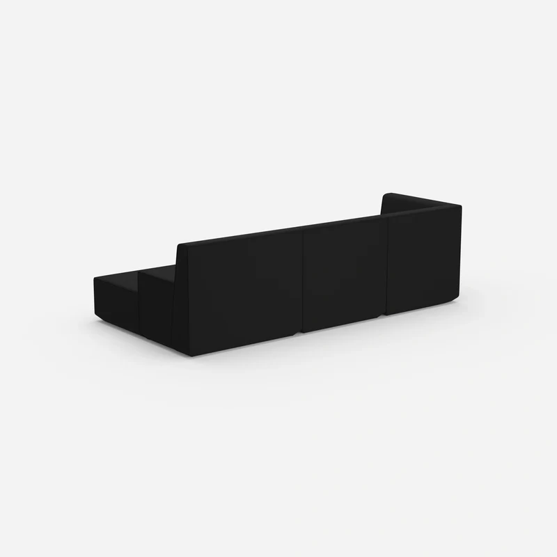 Modernes breites Ecksofa