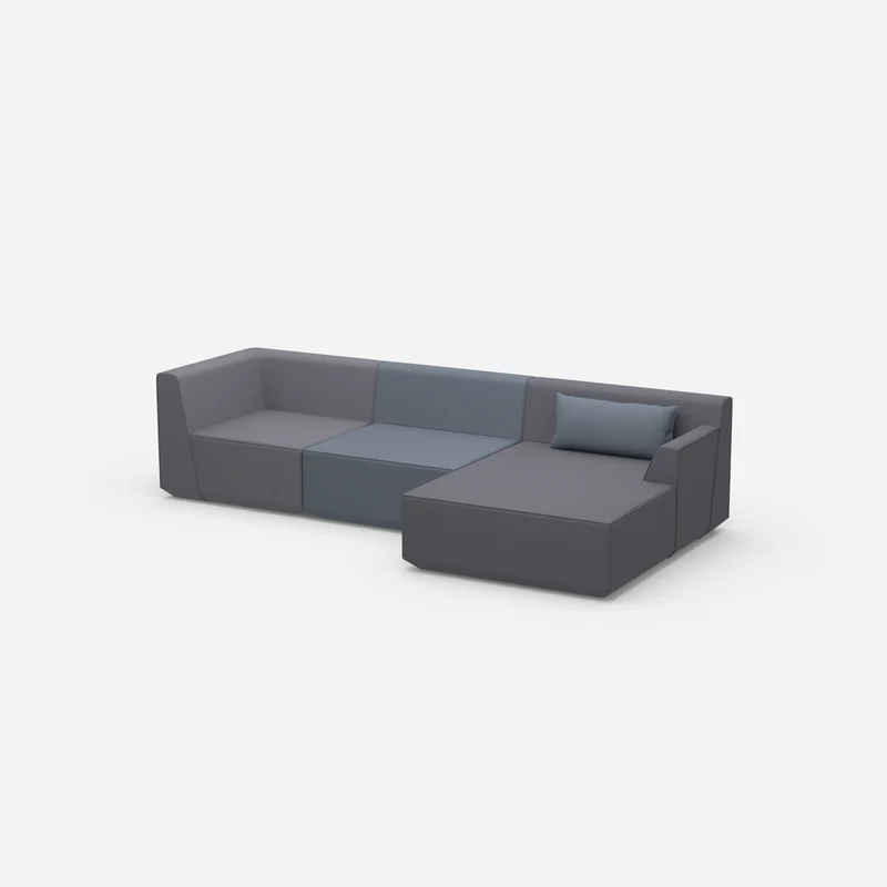 Eckcouch modern 320 cm breit
