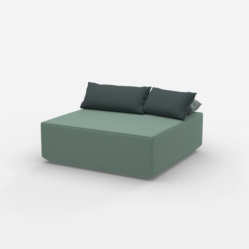 Sitzpouf türkis
