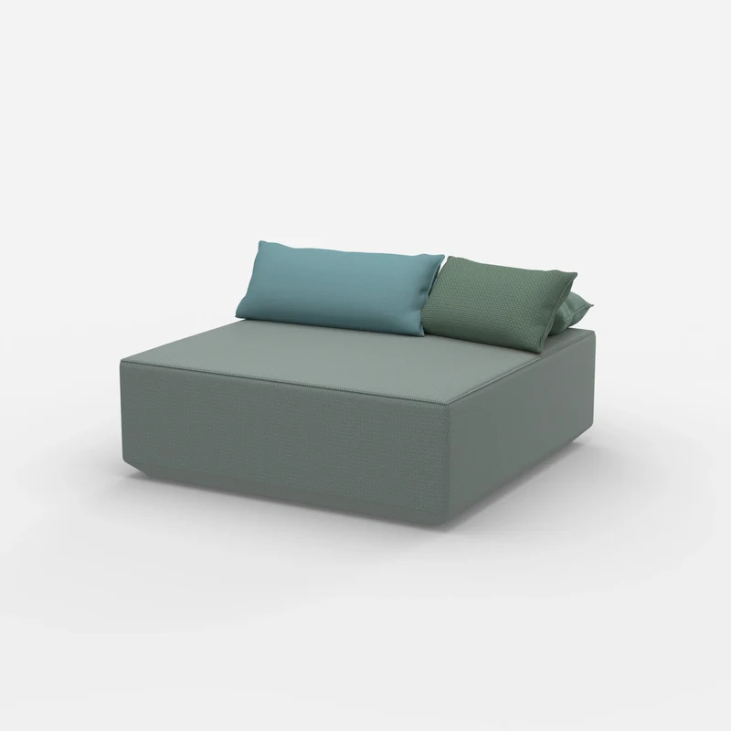Sitzpouf türkis