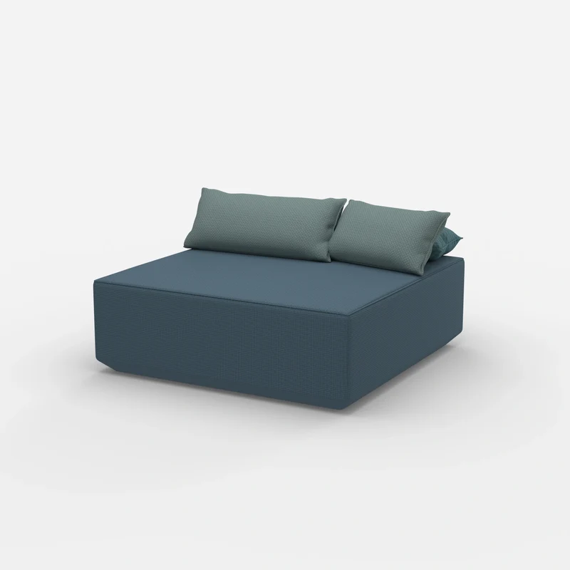 Sitzpouf türkis