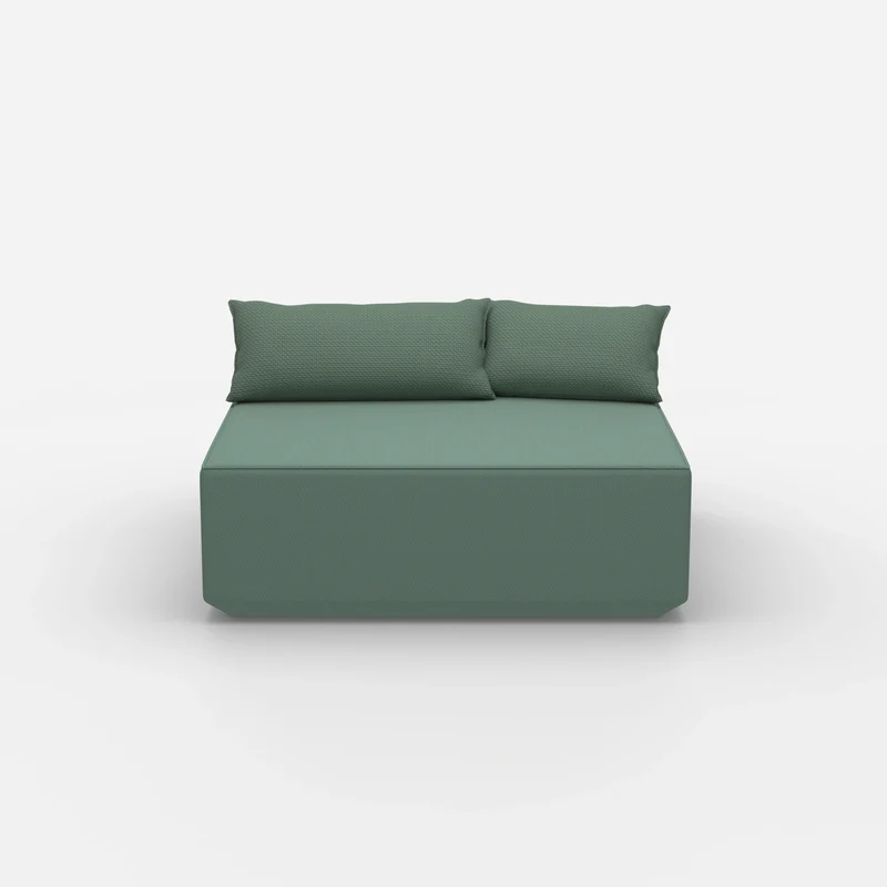 Sitzpouf türkis