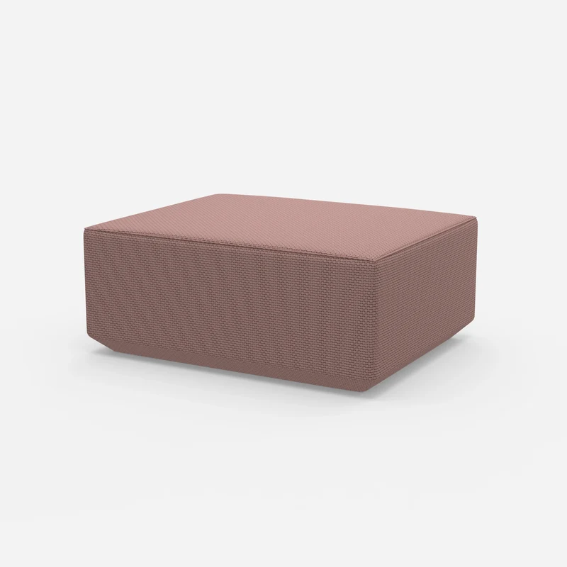 Moderner Pouf pink
