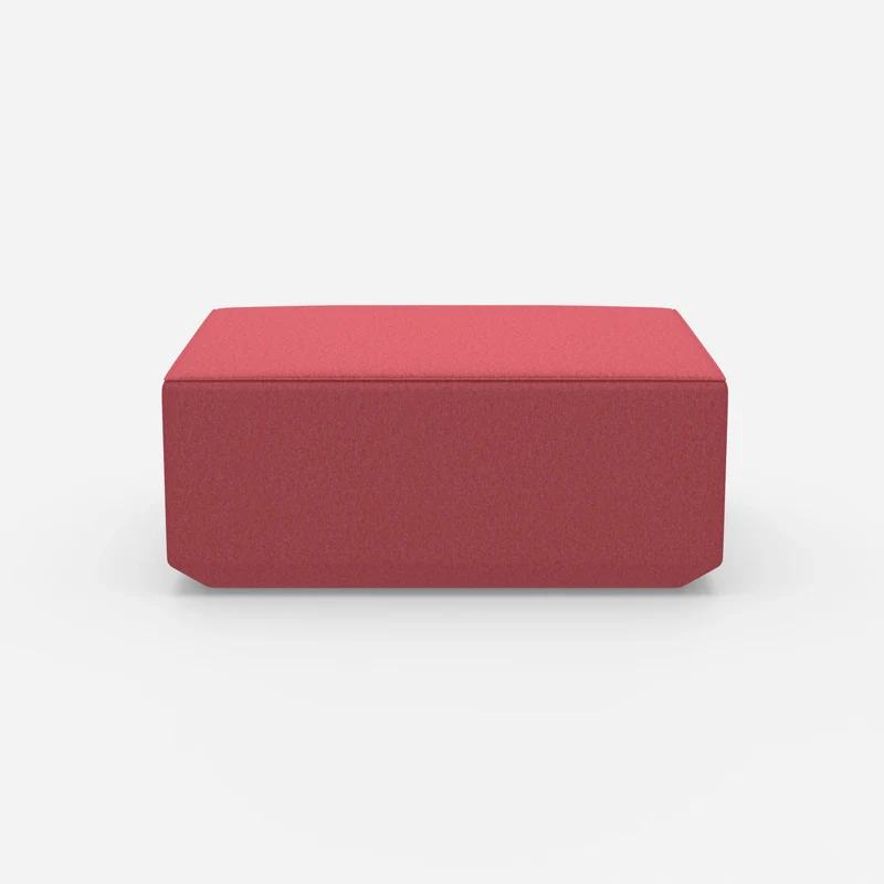 Moderner Pouf pink