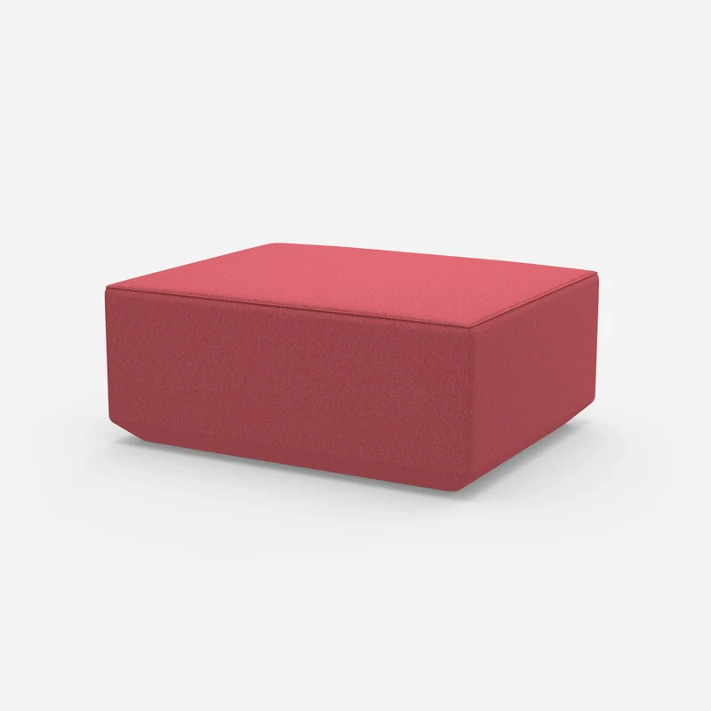 Moderner Pouf pink