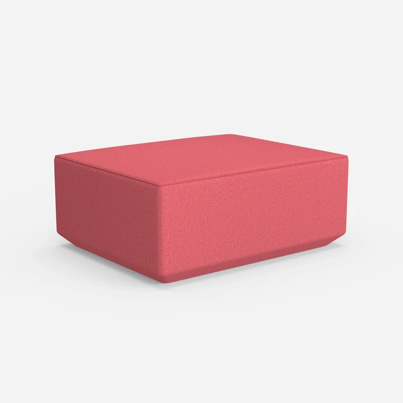 Moderner Pouf pink