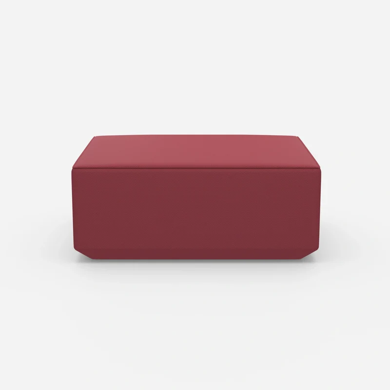Moderner Pouf pink