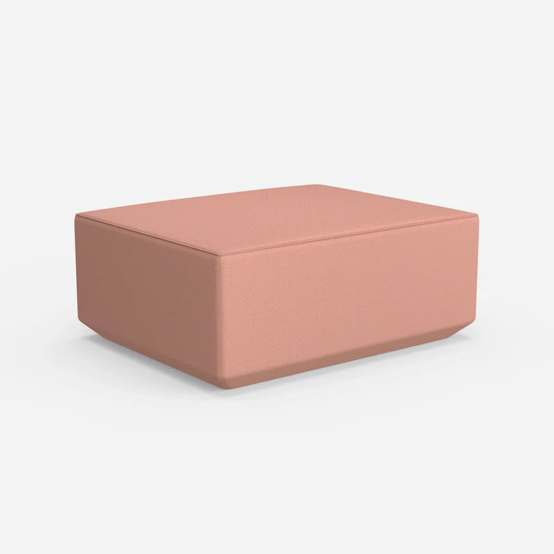 Moderner Pouf pink