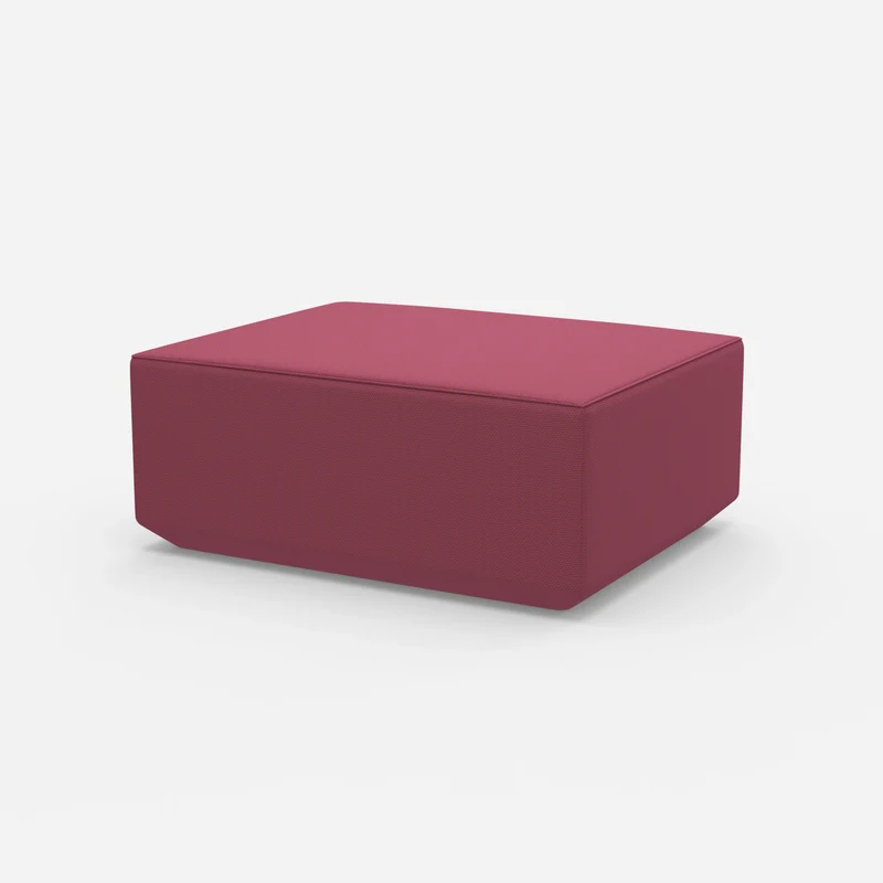 Moderner Pouf pink