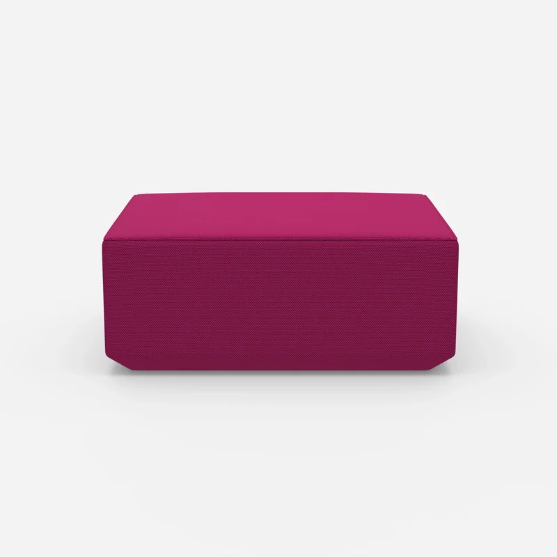 Moderner Pouf pink