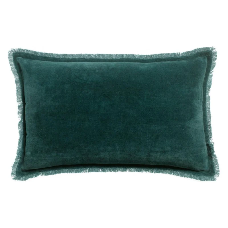 Coussin velours Corinthe