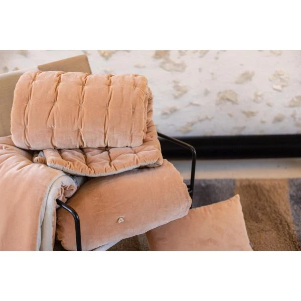 Coussin velours Epice