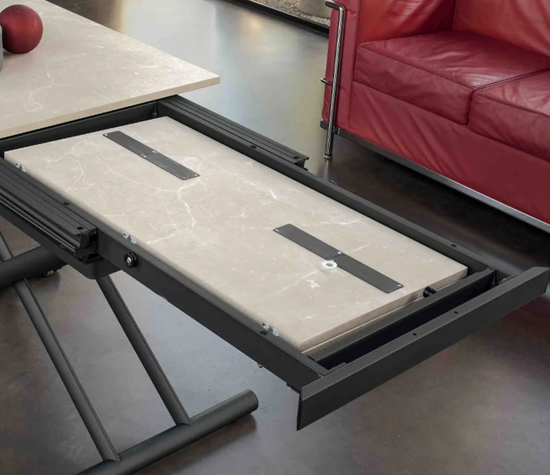 Table basse relevable modulable - Sirio
