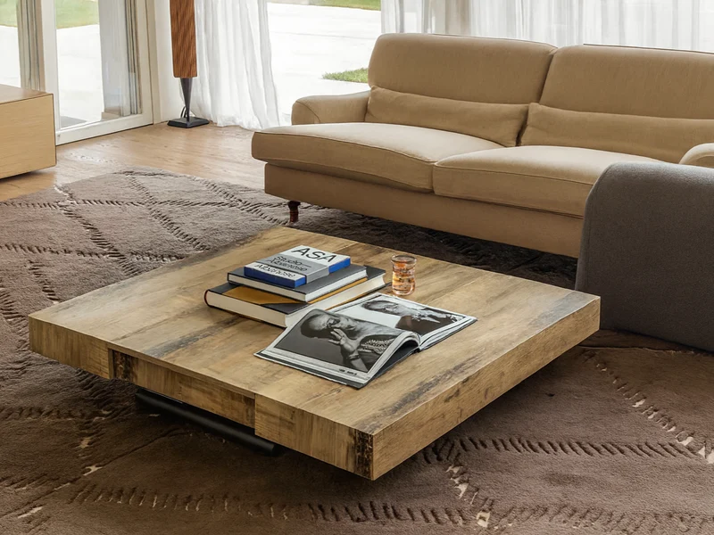 Table basse relevable et transformable - Diario