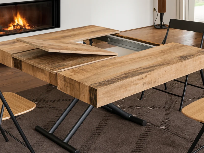 Table basse relevable et transformable - Diario