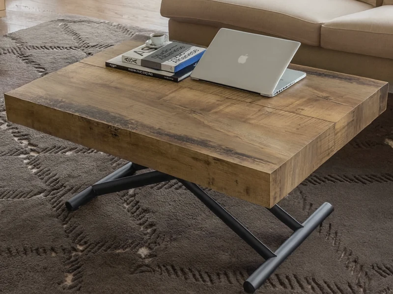Table basse relevable et transformable - Diario