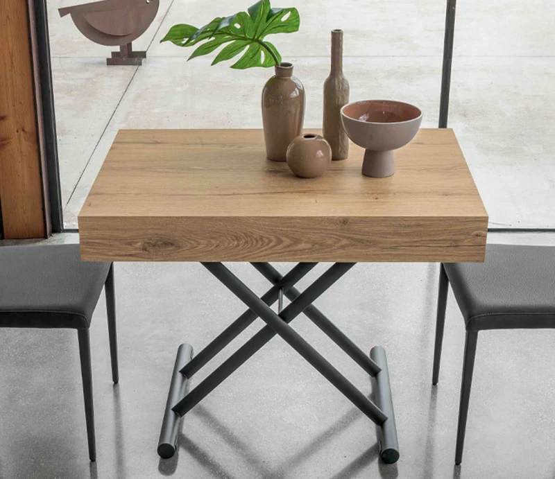 Table basse relevable et extensible - Compact