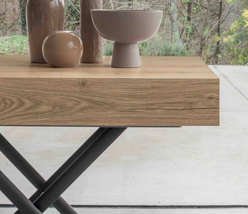 Table basse relevable et extensible - Compact