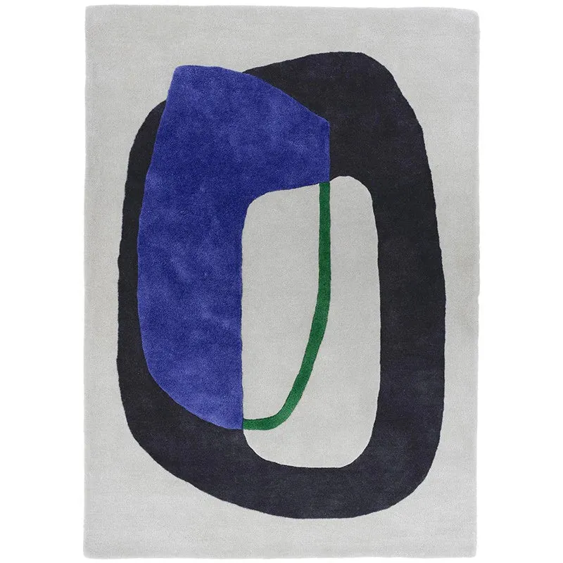 Tapis Inclusion bleu électrique