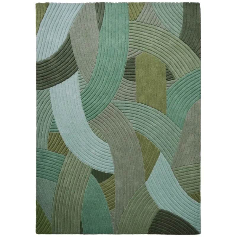 Tapis Canopée vert
